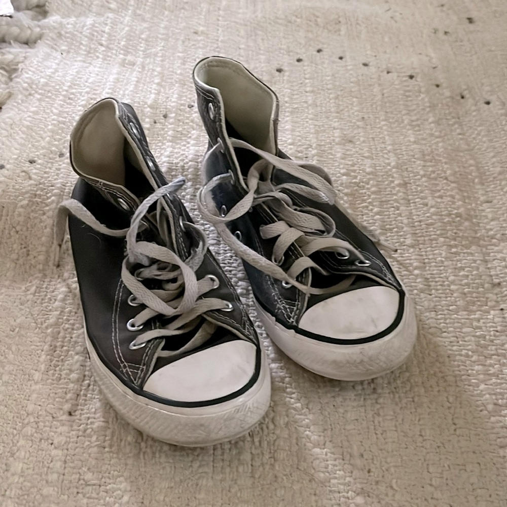 Converse blue high top lace up All Star